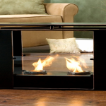 freestanding fire