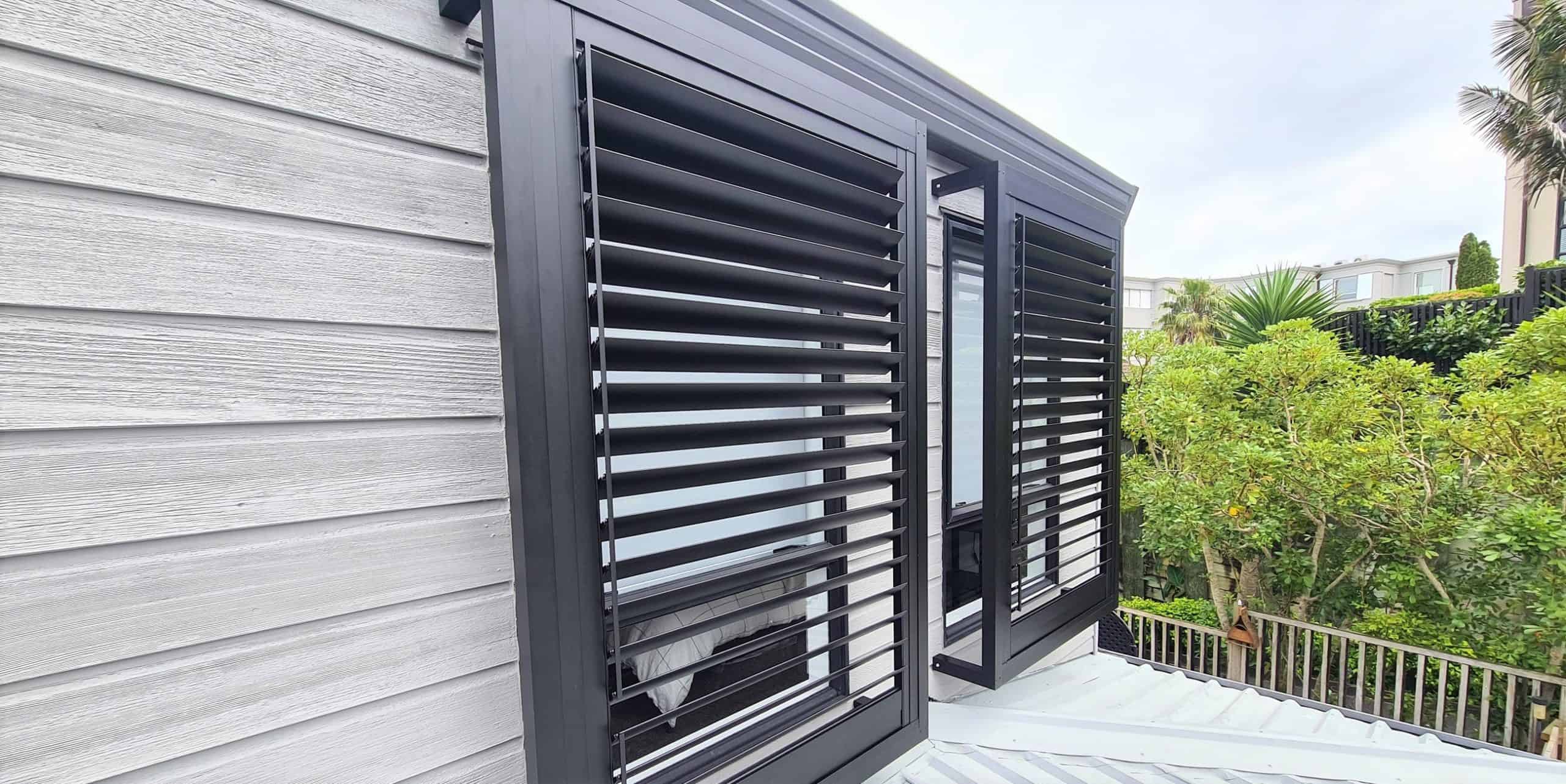 Aluminium louvres NZ