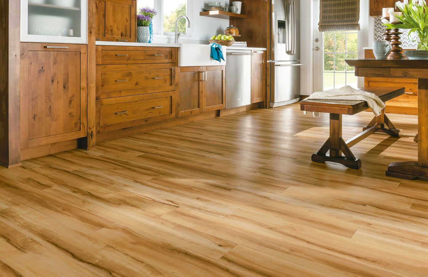 wood look vinyl flooring
