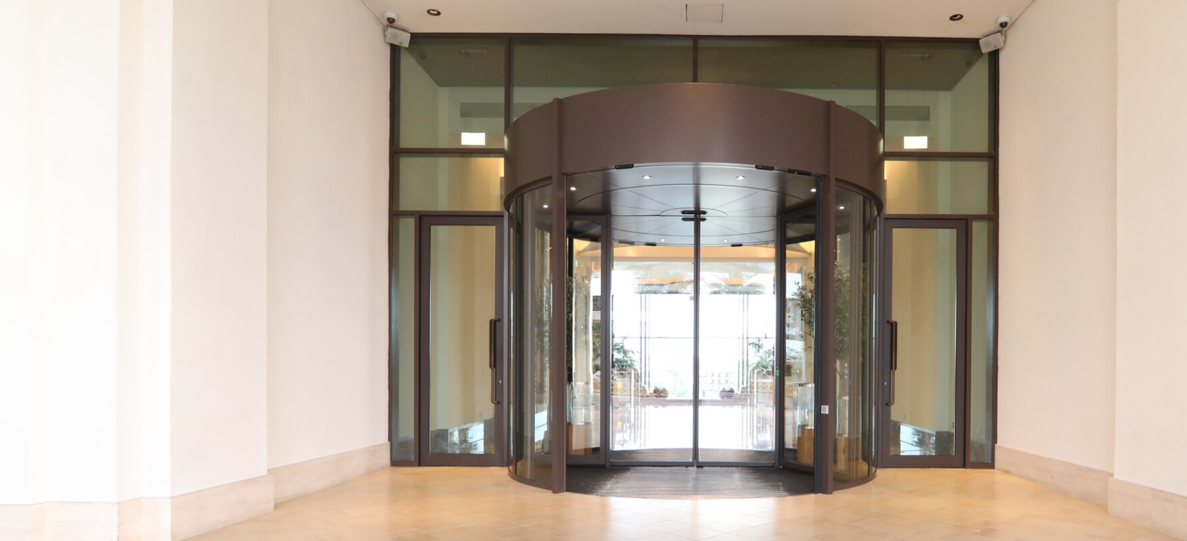 automatic curved doors