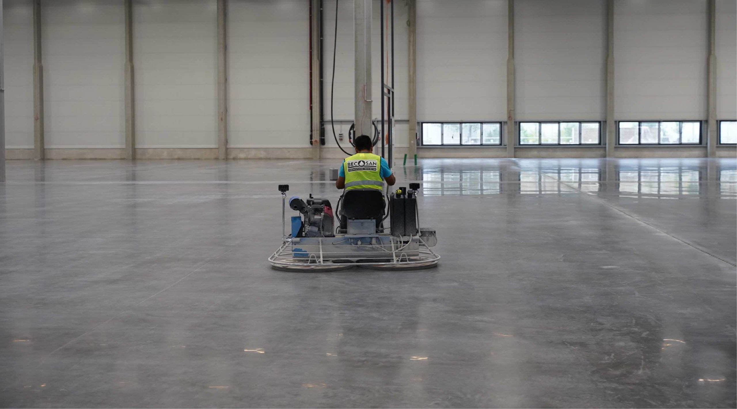 concrete floor polish