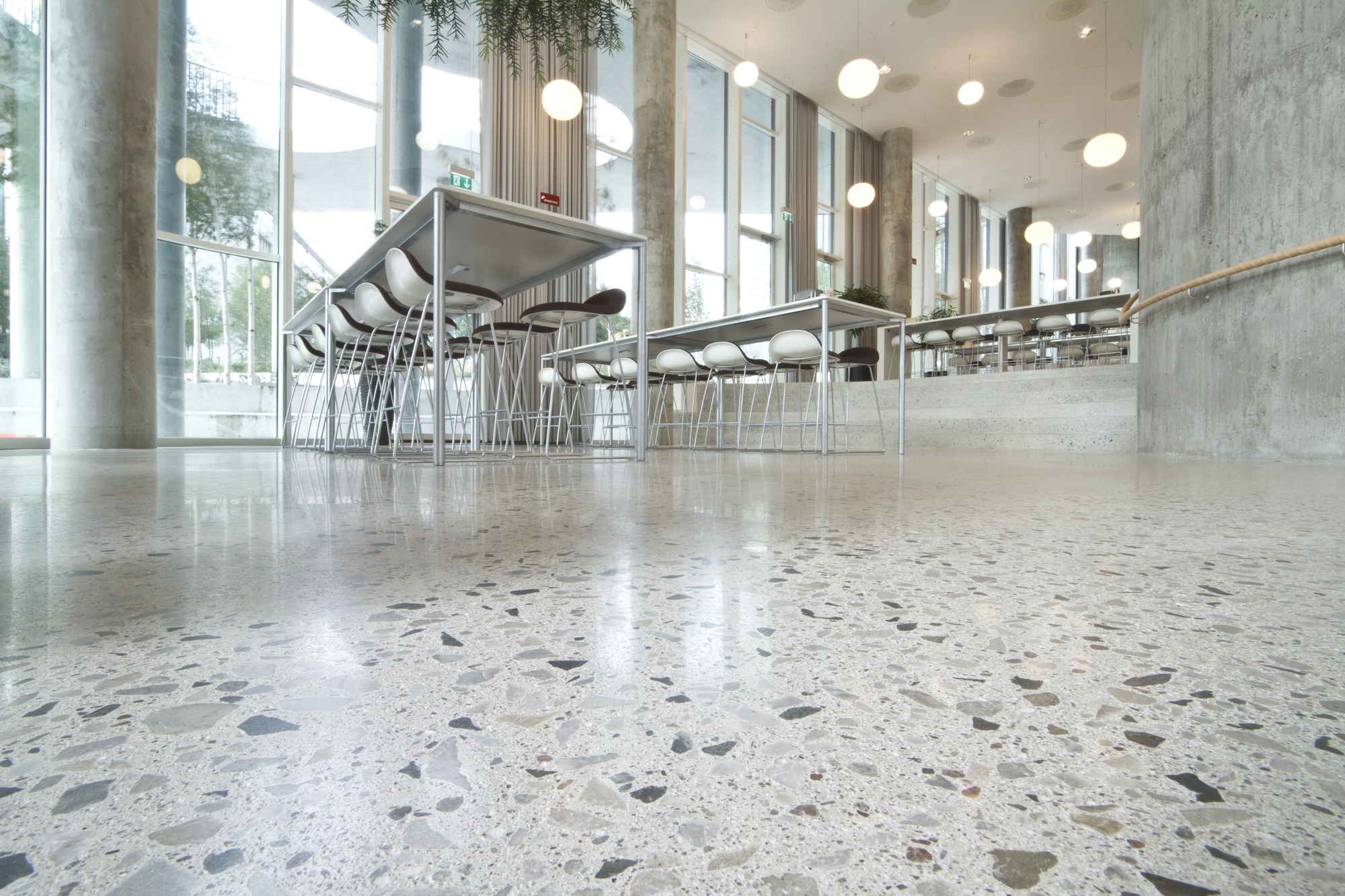 concrete floor polish