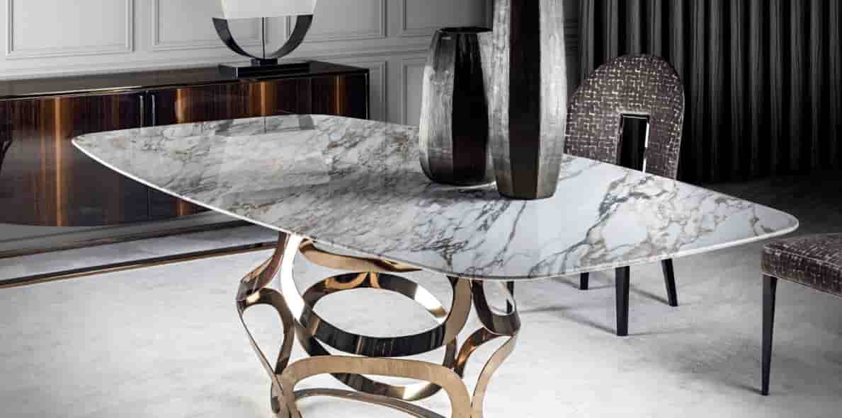 marble dining table in the Gold Coast