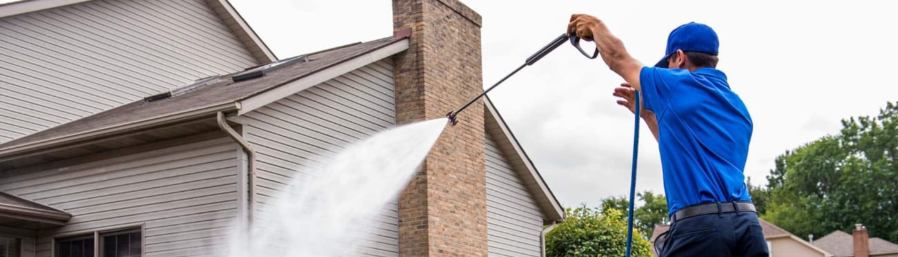 House washing in St Ives Chase