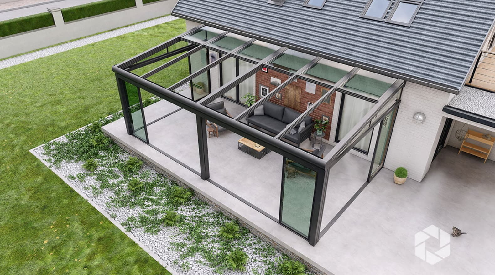 retractable conservatory roof