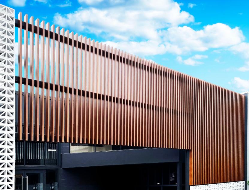 aluminium batten screen